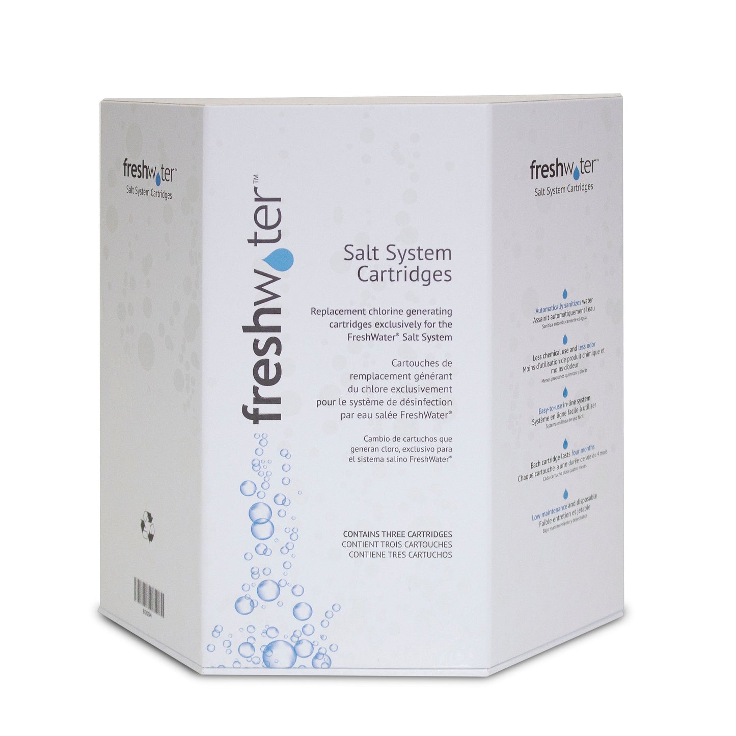 FreshWater Salt System Cartridges - 3 Pack